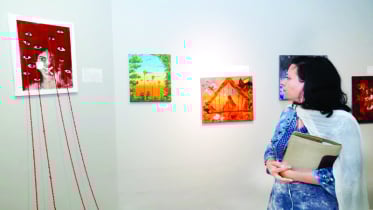 সুবিধাবঞ্চিত শিশুদের স্বপ্নময় প্রদর্শনী ‘আর্ট ফর হোপ’