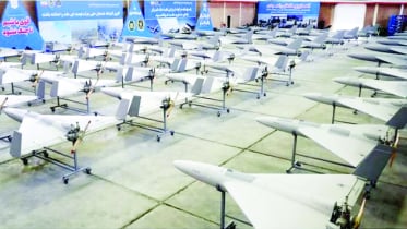 সস্তা ড্রোনে যুদ্ধের মোড় পাল্টে দিচ্ছে ইরান