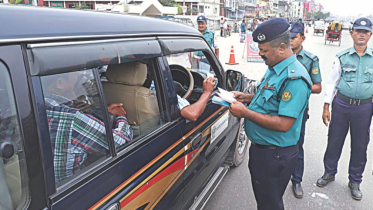 ড্রাইভিং লাইসেন্সের পয়েন্ট কাটা শুরু