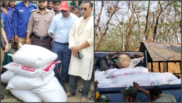 হাতিয়ায় ২৮৫ বস্তা চোরাই চিনি জব্দ 