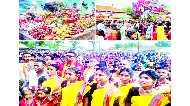 বাঁশের বাঁশি, ঢোল মাদলে উতলা মন, মাঠজুড়ে হস্তশিল্পের পসরা