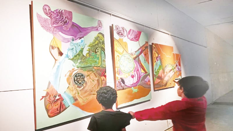 উনিশ শিল্পীর প্রদর্শনী ‘পুনঃকল্পনায় সুলতানার স্বপ্ন’