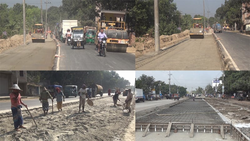 ৩২ বছর পর সম্প্রসারণের উদ্যোগ চাঁপাইনবাবগঞ্জ-সোনামসজিদ মহাসড়ক