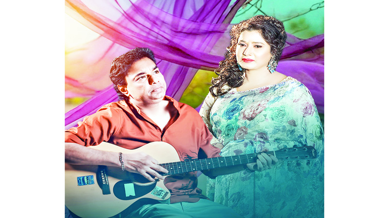 আগুনের সঙ্গে গাইলেন শম্পা দেওয়ান