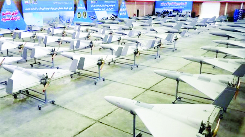 সস্তা ড্রোনে যুদ্ধের মোড় পাল্টে দিচ্ছে ইরান