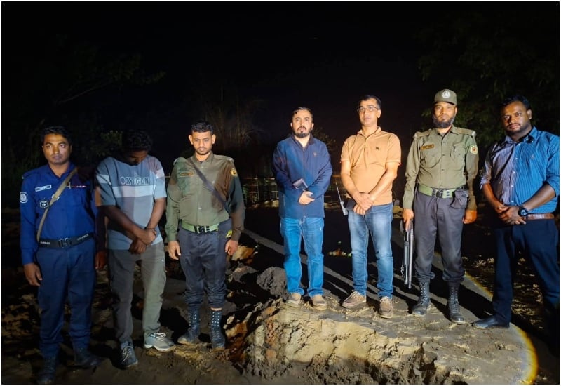 ফটিকছড়িতে বালু উত্তোলনের বিরুদ্ধে অভিযান: এক ব্যক্তিকে ৫০ হাজার টাকা জ