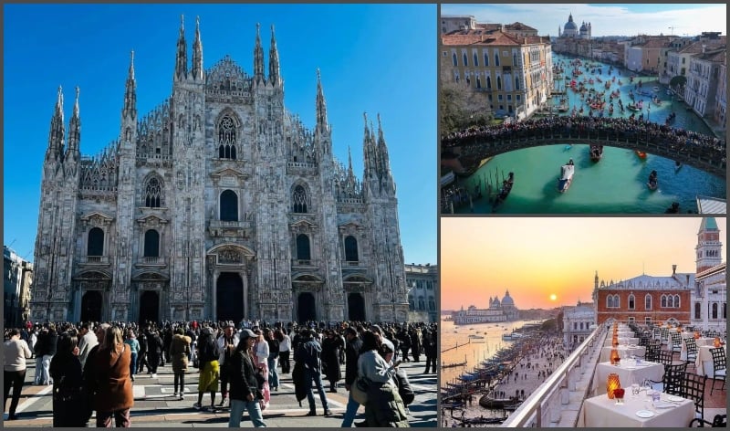 ইউরোপের পর্যটন বাজারে ইতালির শক্ত অবস্থান 