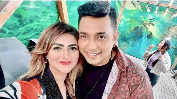 এই প্রথম অভিনেত্রী আনিকা কবির শখের সঙ্গে কাজ করেছেন জায়েদ খান। ছবি: সংগৃহীত