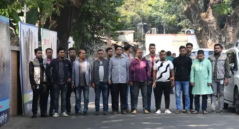বেনাপোল এক্সপ্রেস ট্রেনে আগুনের ঘটনায় গ্রেপ্তারকৃতরা